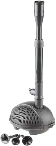Image of Pontec PondoVario 750 - Versatile Pond Fountain Pump with 4 Distinct Fountain Shapes and Fine Filter - 720 litres Per Hour, Black