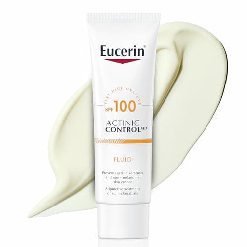 Image of Eucerin Sun Actinic Control MD SPF 100 80ml, Medical Sunscreen for Actinic Keratosis and Non-Melanoma Skin Cancer Prevention, Fragrance-Free, Water-Resistant Factor 100 Sun Cream