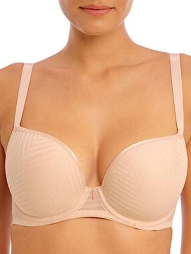 Image of Freya Tailored Plunge T-Shirt Bra Natural Beige Beige 30F