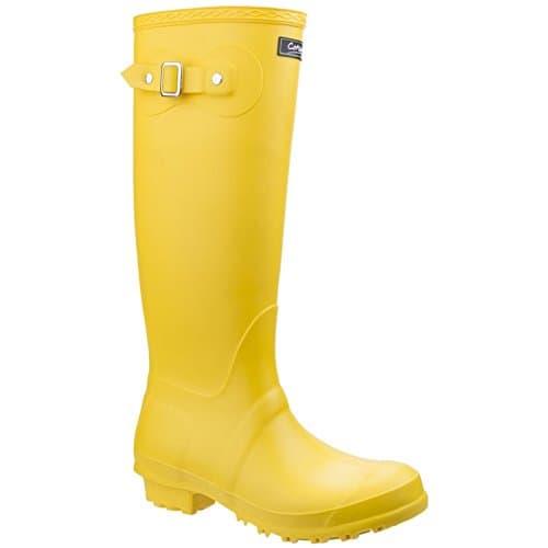 Image of Cotswold Sandringham Wellingtons Female Yellow Size 7