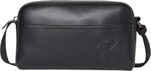 Image of Calvin Klein Men's CK CAMERA BAG LV04D3247G Crossover, Black (Black), One Size