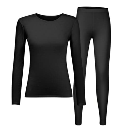 Image of ANZEE Girls & Kids Comfy Set Trendy Full Sleeve TShirt & Stretch Leggings for Everyday Adventures Play & Style (Black, 9-10 Years)