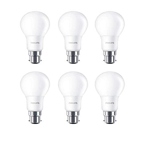 Image of 6 Pack x Philips CorePro LED 8W Frosted GLS Lamp B22 BC Large Bayonet Cap 2700k Warm White 806 Lumen 15000 Hours - 929001233902
