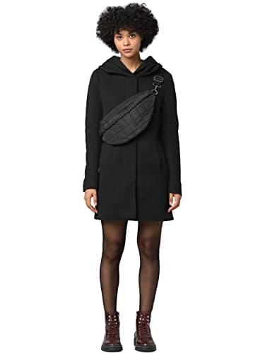 Image of ONLY Women's Sedona Light Otw Noos Coat, Black, XL UK