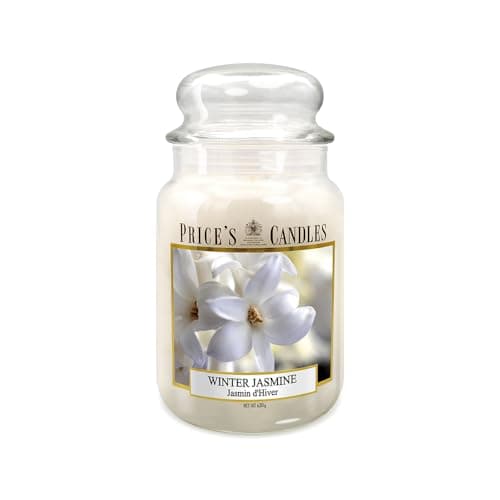 Image of Price's - Winter Jasmine Large Jar Candle - Sweet, Delicious, Quality Fragrance - Long Lasting Scent - Up to 150 Hour Burn Time
