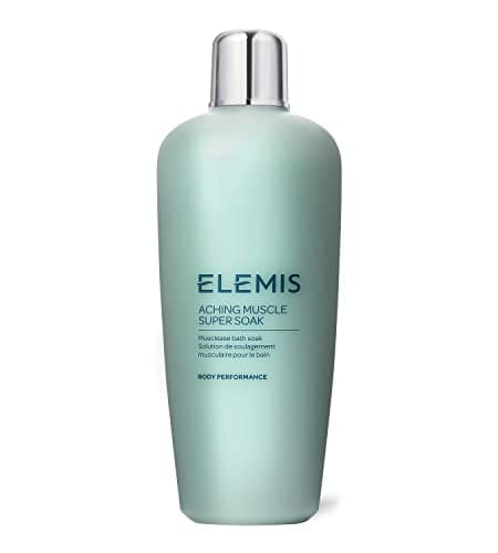 Image of ELEMIS Aching Muscle Super Soak 400ml - Eases Muscle Tension, Relieves Aches & Pains, Relaxing Bath Soak with Essential Oils, for Post-Workout Recovery