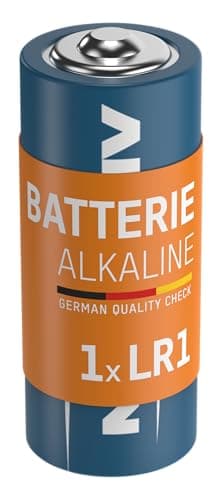 Image of ANSMANN LR1 1.5V Alkaline Battery [Pack of 1] N/MN9100/E90 Ideal For Clocks, Pagers, Sat Navs, Calculators, Thermometers, Flashlights, Garage Door Openers and Many More