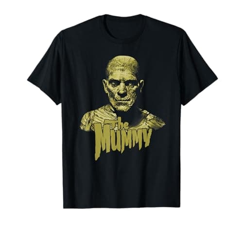 Image of Universal Monsters The Mummy Dark Portrait T-Shirt