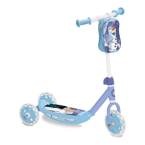 Image of Mondo Toys Disney Frozen “My First Scooter” – 3‑Wheel Toddler Scooter with Adjustable Handlebar & Storage Bag – For Children Ages 2+