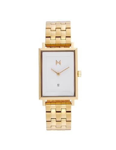 Image of MVMT Analogue Quartz Watch for Women with Gold Colored Stainless Steel Bracelet - D-MF03-G