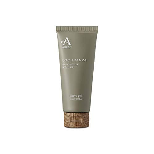 Image of Arran Sense of Scotland Lochranza Cooling Tea Tree and Peppermint Oil Shave Gel for Men (100ml/3.3floz) Woody Patchouli and Vetiver Enhanced with Fresh of Lemon and Grapefruit