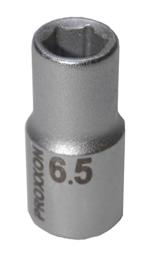 Image of PROXXON 23715 Socket Spanner Insert 6.5 mm Drive 6.3 mm (1/4 Inch)