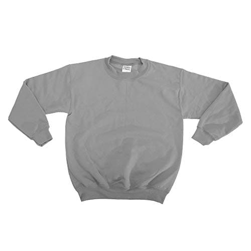 Image of GILDAN Childrens Unisex Heavy Blend Crewneck Sweatshirt (M) (Sport Grey)
