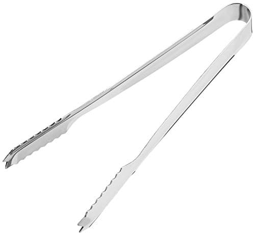 Image of bar@drinkstuff 62503 Stainless Steel Ice Tong, 7 Inch Length