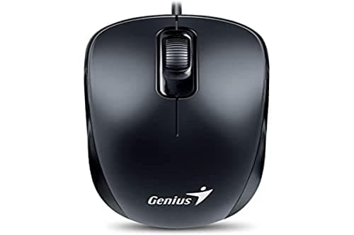 Image of Genius DX-110 mouse, optical, 1000 dpi, wired, PS2, black