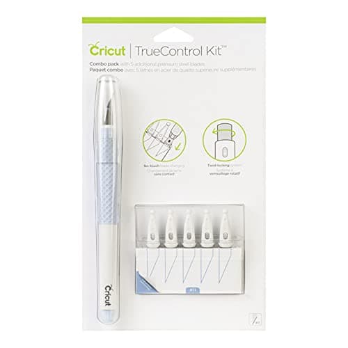 Image of Cricut Truecontrol Knife Kit, Comes with 5 Replacement Blades - [Blue]