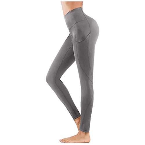 Image of Generisch Women's Athletic Fitness Leggings for Yoga Running Workout Training High Quality Compression Sports Trousers Active Women Breathable Elastic Comfortable Stretch Bodycon Seamless Optimal