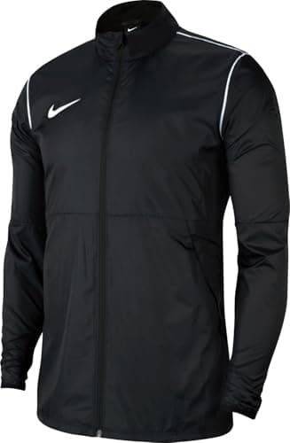 Image of NIKE Unisex Kids Y Nk Rpl Park20 Rn Jkt W Sport Jacket, black/White/White, M UK