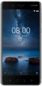 Image of Nokia 8 Dual Sim - 64GB, 4GB Ram ,4G LTE ,Steel