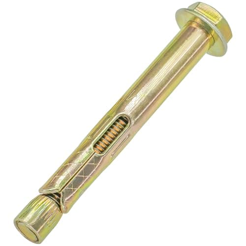 Image of 10 Pieces Expansion Bolts – Hexagonal Outer Expansion Sleeve Screws for Concrete and Masonry Wall Fixing (M8 x 80mm)