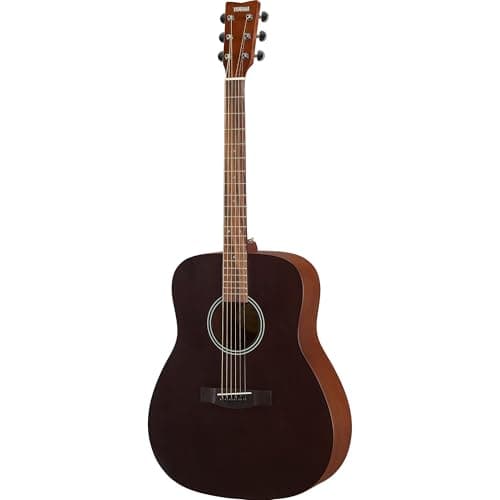 Image of YAMAHA F400 Acoustic Guitar – Dreadnought-Style Body, Scale 25", Satin Finish, Beginner-Friendly Playability, Rich Balanced Tone, Stylish Design – Smoky Black