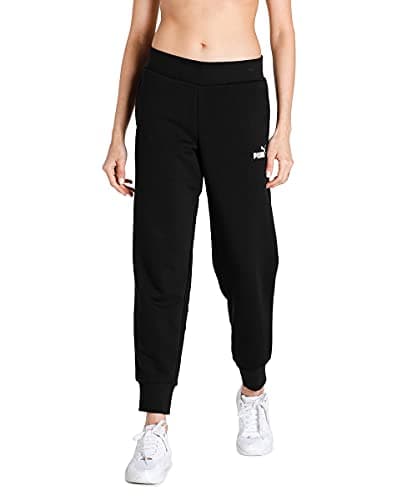 Image of PUMA Women's Sweatpants Tr Cl Knitted Pants, Puma Black, M UK