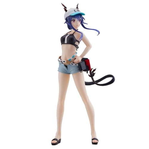 Image of Zhongkaihua Arknights Chen Figure - 19cm Swimsuit Style Figurine Anime PVC Model Statue Computer Desk Decoration Birthday Gift