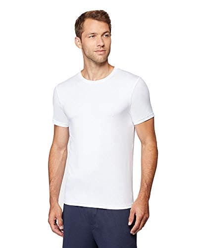 Image of 32 Degrees Mens Cool Short Sleeve Crew T-Shirt, White., Medium