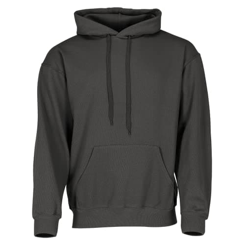 Image of Fruit of the Loom 62-208-0 Men's Classic Hooded Sweatshirt, Light Graphite,Large