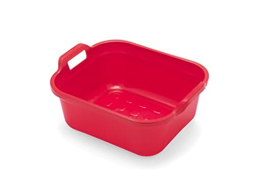 Image of Addis Large Washing Up Bowl 10L Capacity In Roasted Red, 39 x 32 x 14 cm