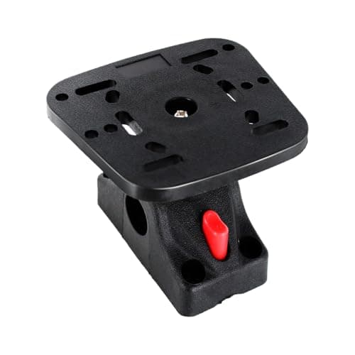 Image of Hoite Universal Removable Adjustable Fish Finder Mount Base with Bracket for Boat Canoe Kayak Marine Electronic Devices