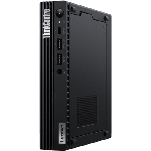 Image of Lenovo ThinkCentre M90q Gen 3 Tiny Desktop Computer, Intel Core i5 - 12500 3.0GHz, 16GB RAM, 512GB SSD, Windows 11 Pro, Black