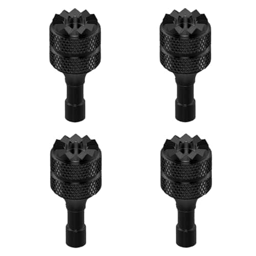 Image of 3 Pro/4 Pro Control Sticks, 4pcs Detachable Aluminum Alloy Drone Joysticks for DJI Mini 3/Mini 3 Pro/Mini 4 Pro/Air 3 /Mavic 3 Pro RC & RC 2 Remote Controller Replacement Accessories(Black)