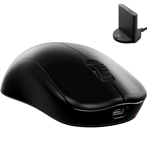 Image of BenQ Zowie U2 Wireless Gaming Mouse For Esports, enhanced receiver, 60g lightweight, 3200 DPI Sensor, 5 buttons, 70 Hr Battery Life