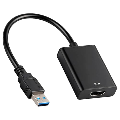 Image of Diconu USB to HDMI Adapter, HDMI to USB, 1080P@60Hz Video Audio Converter, USB 3.0/2.0 to HDMI for Multiple Monitors, Mirror & Extend Display, Driver Required, Compatible with Windows 11/10/8/7 Only