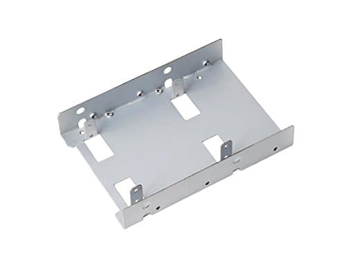 Image of SilverStone Technology SST-SDP08-Lite - 3.5" to 2x 2.5" SSD/HDD Mounting Adapter Bracket Hard Drive Holder"