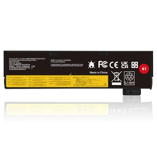 Image of ASUNCELL 11.4V/24Wh 61 01AV423 Laptop Battery for Lenovo ThinkPad T470 T570 A475 A485 T480 T580 P51S P52S TP25, 4X50M08810 61 01AV422 SB10K97579 SB10K97580 01AV424 SB10K97581 01AV452