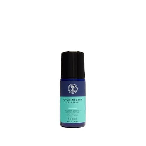 Image of Neal's Yard Remedies Peppermint & Lime Roll On Deodorant, Natural Deodorant, 24 Hour Protection, Vegan & Cruelty-Free