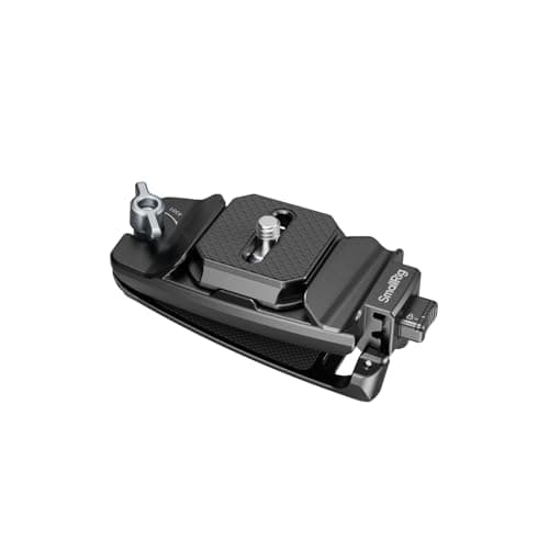 Image of SMALLRIG Camera Clip with Plate, Quick Release System for Sony, for Nikon, for Fujifilm, for DSLR Action Camera, Backpack Strap Clip Kit for Arca-Swiss - 5053