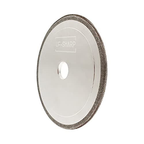 Image of UF-SHARP CBN Chainsaw Grinding Wheel 145mm Dia X 3.2mm Thick for 1/4" and .325 Pitch Chains(1/8" Thick)