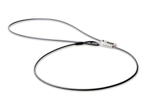 Image of Lifeventure Sliding Cable Lock, Silver, 2 Meters