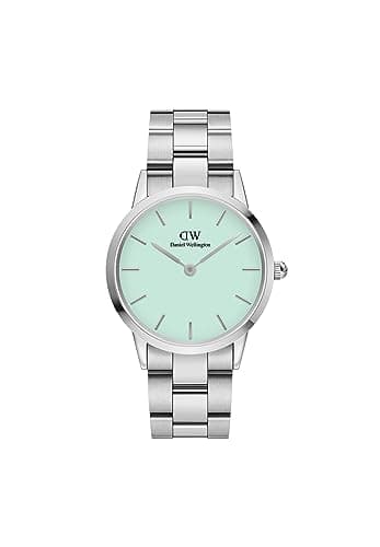 Image of Daniel Wellington DW00100538 Iconic Link Mint Silver 32mm Watch