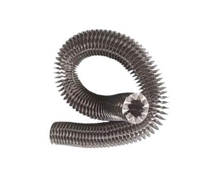 Image of 1M Stainless Steel Spiral Hollow Fin Heat Sink for Efficient Tubular Heating and Cooling Applications(ID10mm height7mm)