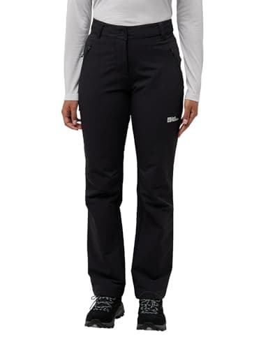 Image of Jack Wolfskin Women's Activate Thermic Pants W Hiking Trousers, Black, 92 Lang
