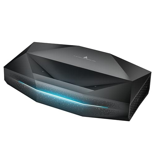 Image of AWOL Aetherion Pro 4K Ultra Short Throw Triple Laser Projector, 2600 ISO Lumens, PixelLock Clarity, 6000:1 Native Contrast, Anti–RBE Technology, 200" Display, Dolby Vision, Home Cinema/Gaming