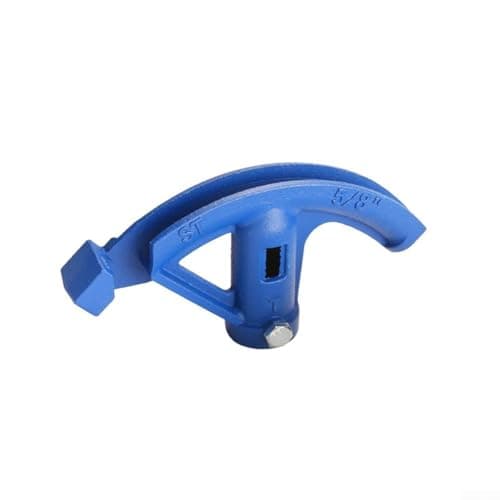 Image of Opatiny Steel Tube Bending Tool for 15mm 20mm 25mm Pipe, Manual Conduit Bender for Copper Aluminum Water Gas Line Electrical Work Blue(5/8 inch)