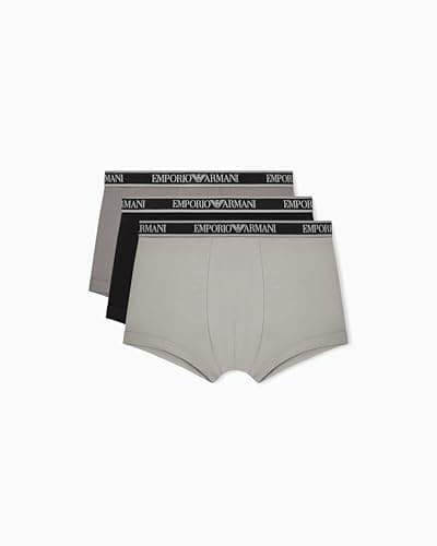 Image of EMPORIO ARMANI Men's CORE Logoband 3-Pack Trunk Black L