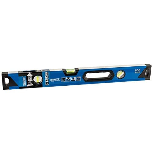 Image of Draper 75102 Side View Box Section Level, 600mm Length , Blue
