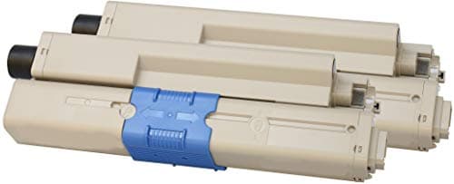Image of TONER EXPERTE® C301 C321 MC332 MC342 Pack of 2 Black Toner Cartridges compatible for Oki C301dn C321dn MC332dn MC342dn MC342dnw MC342dw MC342w (2200 Pages)