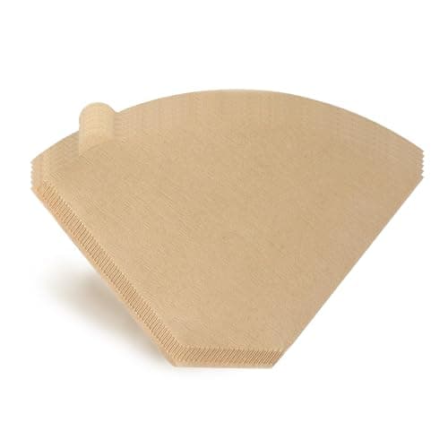 Image of 100 Pcs Size 2 Cone Coffee Filters Disposable Coffee Paper Filters Coffee Filters 2-6 Cup for Pour Over and Drip Coffee Maker